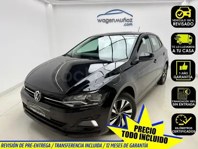Usado VW Polo Advance 95 CV (69 kW) 2021 Negro Utilitario