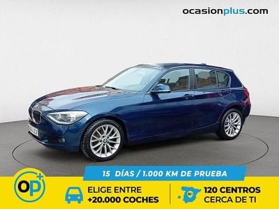 Usado BMW 118 143 CV (105 kW) 2015 Azul Utilitario