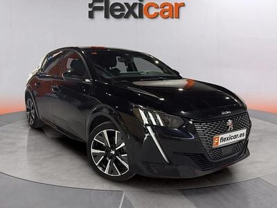 Usado Peugeot 208 GT-line 131 CV (96 kW) 2020 Negro Utilitario