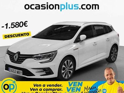 Usado Renault Mégane GrandTour Techno 140 CV (102 kW) 2022 Blanco Familiar