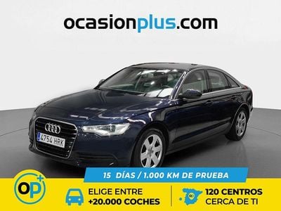Azul Usado 2013 Audi A6 Berlina | 15.500 € (Precio justo)