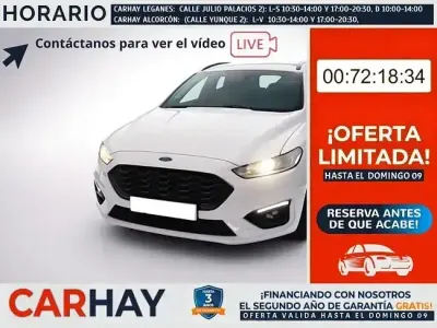 Usado Ford Mondeo ST-Line 188 CV (138 kW) 2020 Blanco Familiar