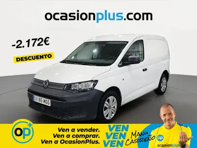 Usado VW Caddy 75 CV (55 kW) 2023 Blanco Monovolumen
