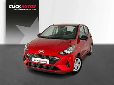 Usado Hyundai i10 63 CV (46 kW) 2024 Rojo Utilitario