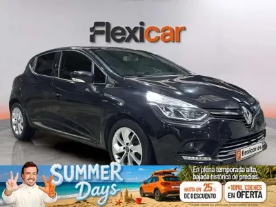 Usado Renault Clio LIMITED 90 CV (66 kW) 2017 Negro Utilitario
