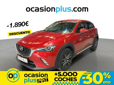 Usado Mazda CX-3 Luxury 120 CV (88 kW) 2018 Rojo SUV