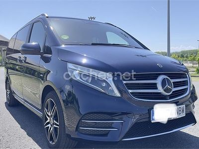 Käytetty Mercedes V250 Exclusive 204 HP (150 kW) 2019 Sininen Tila-auto