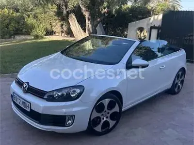 Usado VW Golf Cabriolet GTI 210 CV (154 kW) 2014 Blanco Descapotable