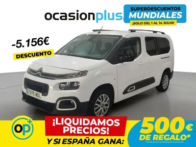 Usado Citroën Berlingo Feel 130 CV (95 kW) 2023 Blanco Monovolumen