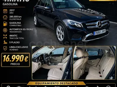 Occasion Mercedes GLC250 Exclusive 211 PK (155 kW) 2016 Blauw SUV