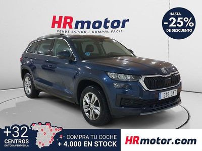 Usado Skoda Kodiaq Ambition 150 CV (110 kW) 2022 Azul SUV