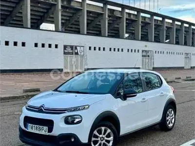 Usado Citroën C3 PureTech 82 CV (60 kW) 2018 Blanco Utilitario