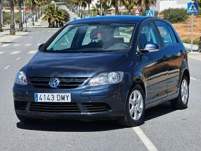 Begagnad VW Golf Plus Cross Highline 105 HK (77 kW) 2006 Blå Minibuss