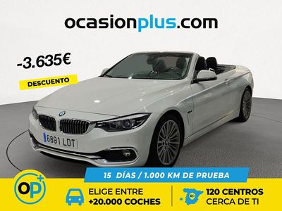 Blanco Usado 2020 BMW 420 Descapotable | 28.990 € (Buen precio)