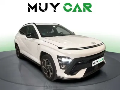 Usado Hyundai Kona N Line 120 CV (88 kW) 2023 Blanco SUV