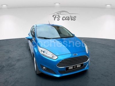 Azul Usado 2014 Ford Fiesta Titanium Utilitario | 6990 € (Buen precio)