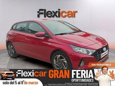 Usado Hyundai i20 100 CV (73 kW) 2020 Rojo Utilitario