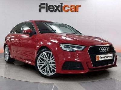 Usado Audi A3 S-Line 150 CV (110 kW) 2018 Rojo Berlina