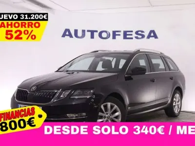Usado Skoda Octavia Ambition 116 CV (85 kW) 2019 Negro Familiar