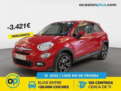 Usado Fiat 500X Pop Star 120 CV (88 kW) 2016 Rojo SUV