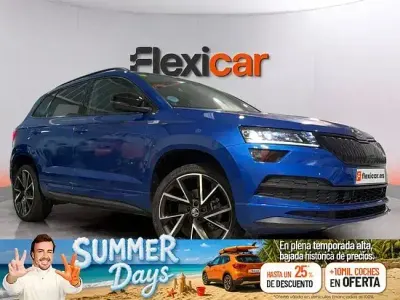 Usado Skoda Karoq SportLine 150 CV (110 kW) 2021 Azul SUV