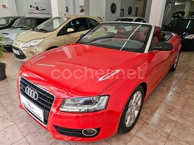 Usado Audi A5 Cabriolet 180 CV (132 kW) 2009 Rojo Descapotable