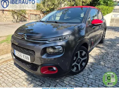 Usado Citroën C3 PureTech 82 CV (60 kW) 2018 Gris / plata Utilitario