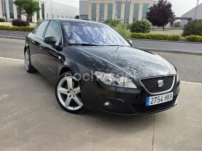 Usado Seat Exeo Style 143 CV (105 kW) 2012 Negro Berlina