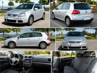 Brugt VW Golf V 105 HK (77 kW) 2007 Grå Sedan