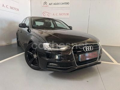Usado Audi A4 S-Line 190 CV (139 kW) 2014 Negro Berlina
