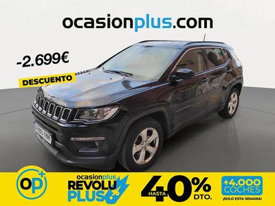 Usado Jeep Compass Longitude 120 CV (88 kW) 2018 Negro SUV