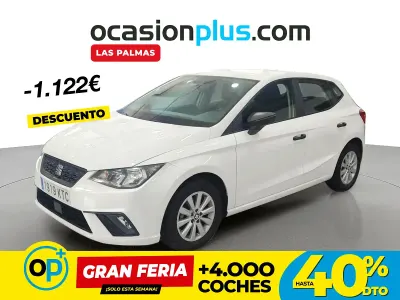 Usado Seat Ibiza Reference 80 CV (58 kW) 2019 Blanco Utilitario