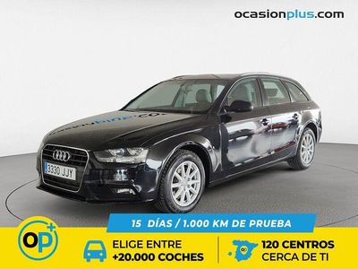 Usado Audi A4 143 CV (105 kW) 2012 Negro Familiar