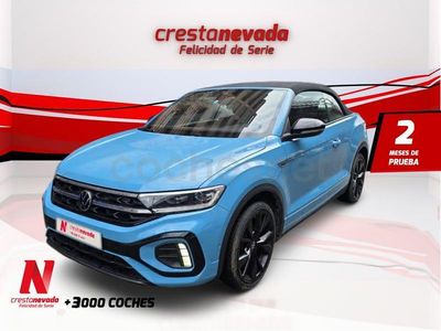 Usado VW T-Roc R-line 150 CV (110 kW) 2022 Azul SUV
