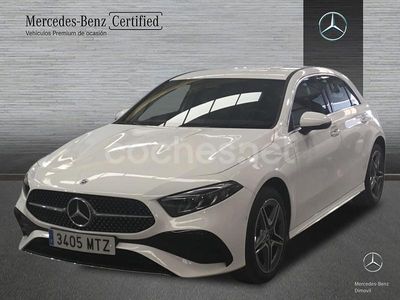 Blanco polar Usado 2024 Mercedes A250 AMG line Berlina | 34.900 € (Precio justo)