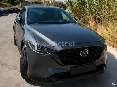 Usado Mazda CX-5 Homura-Line 165 CV (121 kW) 2022 Gris / plata SUV