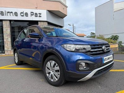 Usado VW T-Cross Advance 110 CV (80 kW) 2020 Azul SUV