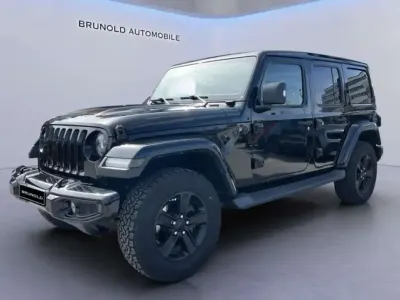 Käytetty Jeep Wrangler Unlimited Sahara 200 HP (147 kW) 2019 Musta Katumaasturi
