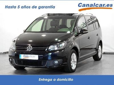 Usado VW Touran Advance 140 CV (102 kW) 2014 Negro Monovolumen