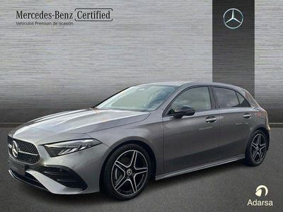 Usado Mercedes A200 AMG line 150 CV (110 kW) 2024 Gris montaña Berlina
