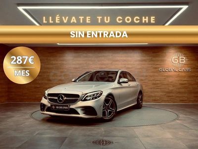 Usado Mercedes C220 194 CV (142 kW) 2019 Gris / plata Berlina