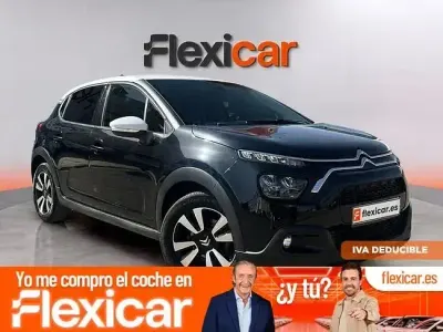 Usado Citroën C3 PureTech 100 CV (73 kW) 2024 Negro Berlina