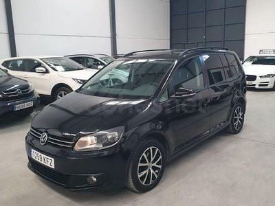 Usado VW Touran Edition 105 CV (77 kW) 2014 Negro Monovolumen