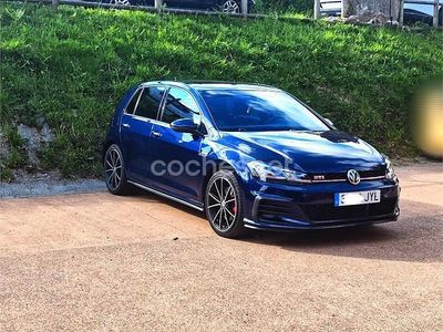 Usado VW Golf VII GTI 230 CV (169 kW) 2017 Azul Berlina