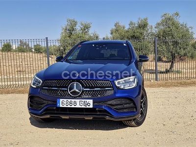 Usado Mercedes GLC220 194 CV (142 kW) 2021 Azul SUV