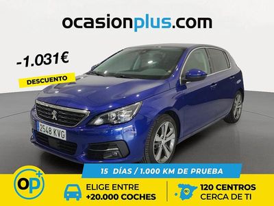 Azul Usado 2019 Peugeot 308 Allure Berlina | 10.990 € (Precio justo)
