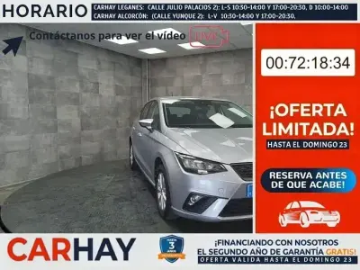 Usado Seat Ibiza Style 95 CV (69 kW) 2022 Gris Utilitario