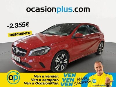 Käytetty Mercedes A180 Urban 109 HP (80 kW) 2016 Punainen