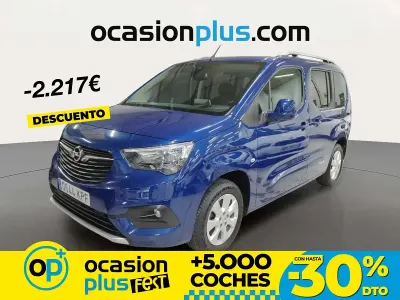Usado Opel Combo Selective 130 CV (95 kW) 2018 Azul Monovolumen
