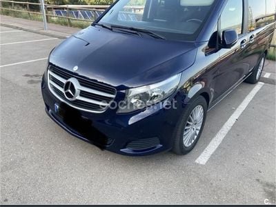 Usado Mercedes V220 Avantgarde 163 CV (119 kW) 2015 Azul Monovolumen